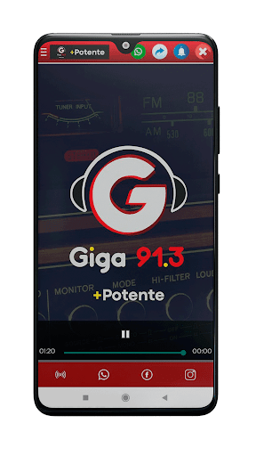 Giga 91.3 FM Screen 2