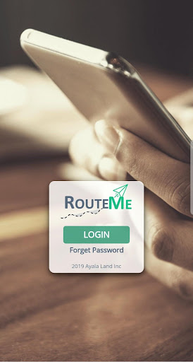Android application ALI RouteMe screenshort