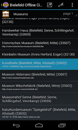 Bielefeld Offline City Map screenshot 6