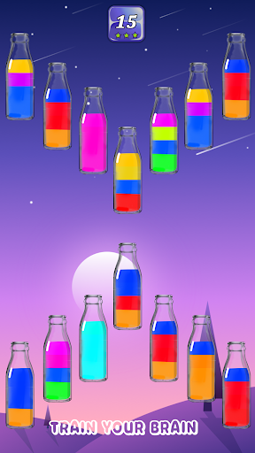 Color Sorting - Water Puzzle Screen 2