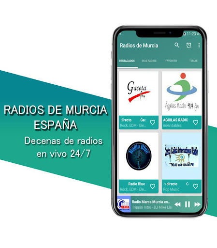 Android application Radio Murcia screenshort
