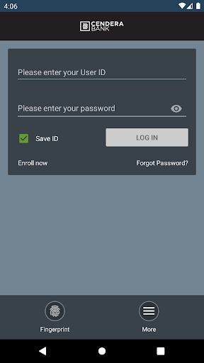 Cendera Bank Screen 2