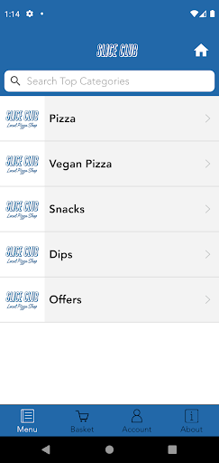 Slice Club Pizza Screen 2