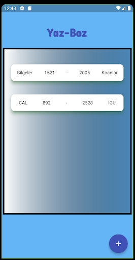 Android application Eşli 101 YazBoz screenshort