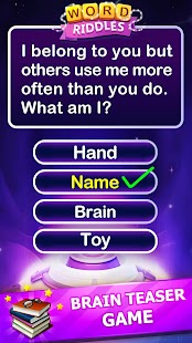 Word Riddles - Offline Word Games Brain Test Screenshot