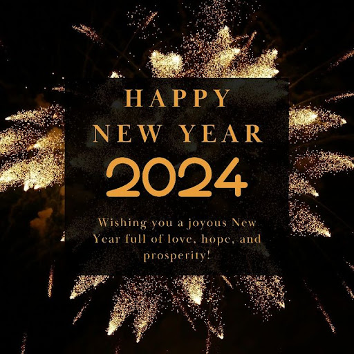 Android application Happy New Year Wishes 2024 screenshort