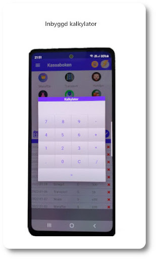 Kassaboken Screen 2