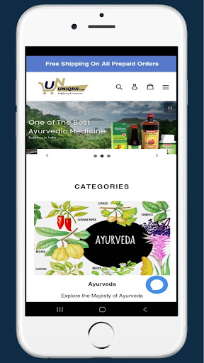 UNIQRR : Online Healthcare App Screen 2