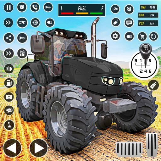 Tractor Games Farming Game logo