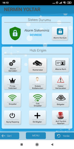 Gispa Alarm Sinyal Takibi Screen 3