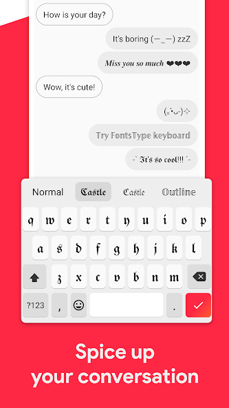 Fonts Type - Fonts Keyboard