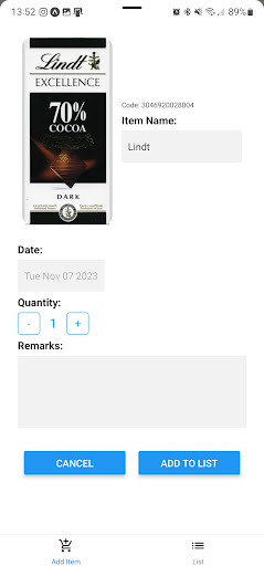 FreshTrack:Expiry Date Scanner Screen 3