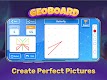 screenshot of GeoBoard coordinates cartesian