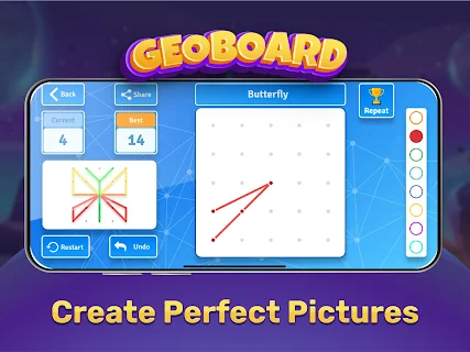 GeoBoard coordinates cartesian