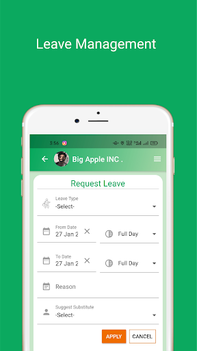 Screenshot of Payroll App for Employers, HRM