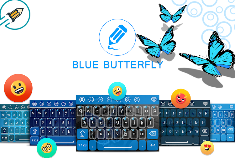 Blue Butterfly Keyboard - 1.6 - (Android)