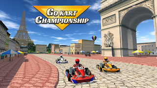 GO KART CHAMPIONSHIP 3D - Screenshot 1