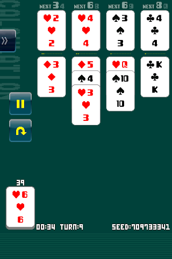 Wizards Solitaire Calculation