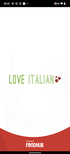 Android application Love Italian screenshort
