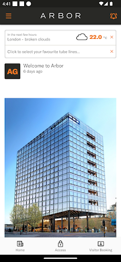 Android application Arbor London SE1 screenshort