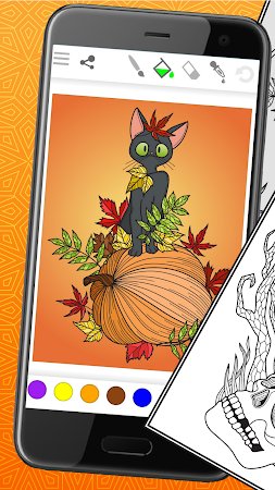 Game screenshot ColorSky: adult coloring book apk download