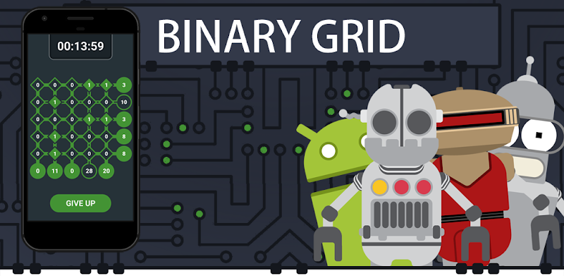 Binary Grid - Brain Math Game
