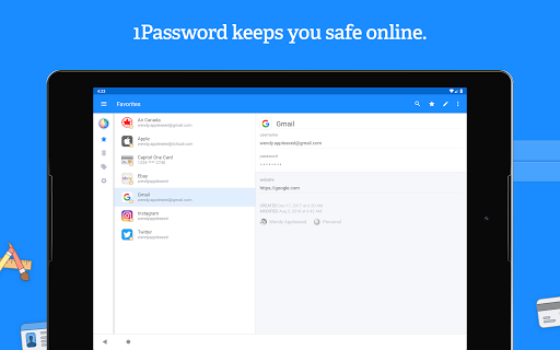 1Password - Password Manager und Secure Wallet