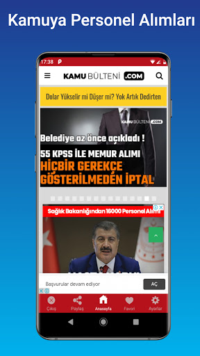 Kamu Bülteni Screenshot 2 - AppWisp.com