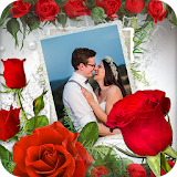 Rose Flower Photo Frame icon