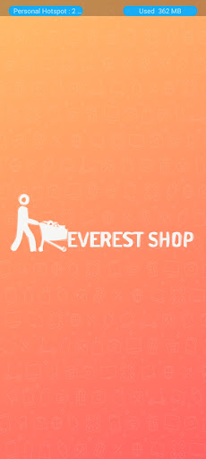 Android application Everest Shopping screenshort