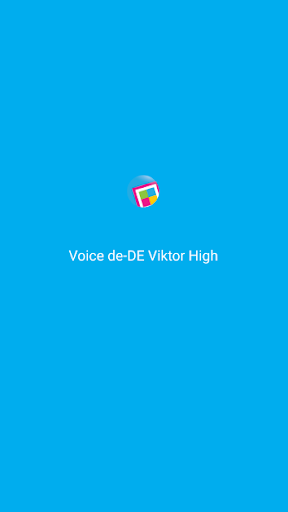 Android application Voice de-DE Viktor High screenshort