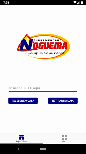 Android application Supermercado Nogueira screenshort