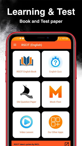 RSCIT: English Exam prepration Screen 2