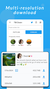 Download Twitter Videos - GIF 1.4.6 APK + Mod (Unlocked / Premium) for Android