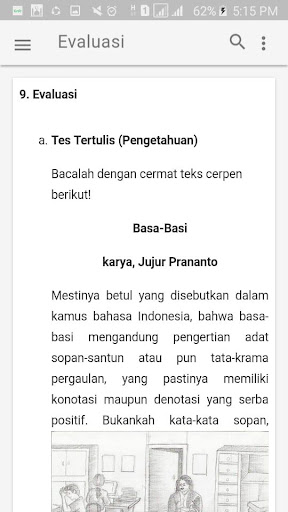 Bahan Ajar Teks Cerpen Kelas11