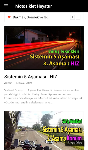 Motosiklet Hayattır Screen 2