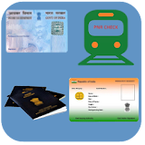 Passport, Aadhar, PAN, PNR icon
