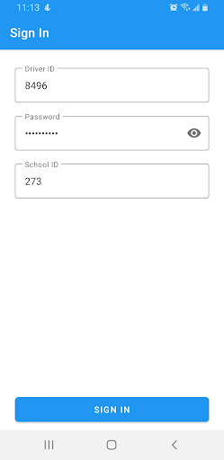 Android application NFT DriverView LT screenshort