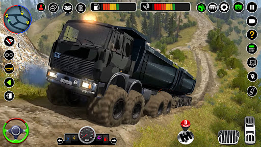 Android application Offroad Mud Truck Simulator 3D screenshort