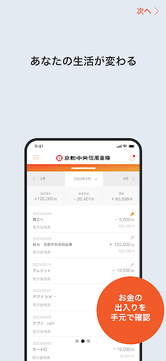京都中信アプリ Screen 2