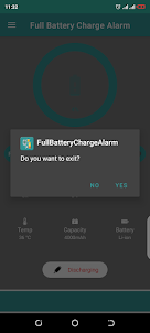 Full Battery Alarm - Full Char