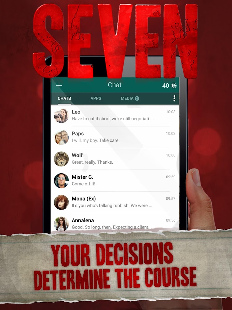 Seven - Deadly Revelation - Horror Chat Adventure