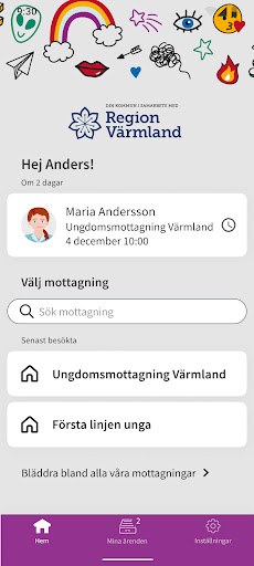 Android application Ung i Värmland screenshort