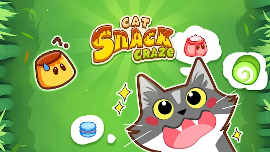 Cat Snack Craze: Cute Games