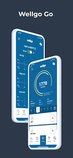 Android application Wellgo Go screenshort