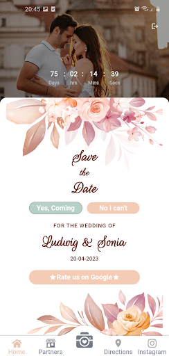 Android application Pleine Nature Guest screenshort