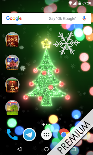 クリスマス ライブ壁紙 Google Play のアプリ
