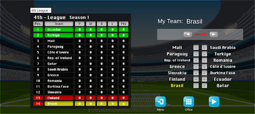 Android application Football Taco screenshort
