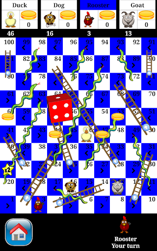 Snakes and Ladders - 2 to 4 player board game  Screenshots 7