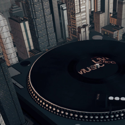 3d city wallpaper logo
